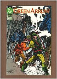Green Arrow #77 DC Comics 1993 Mike Grell NM- 9.2