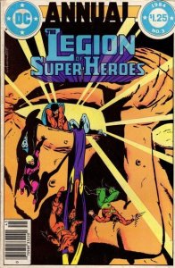 Legion of Super Heroes, The #3 ANNUAL DC Comics  Newsstand 1984 (VFNM 9.0)
