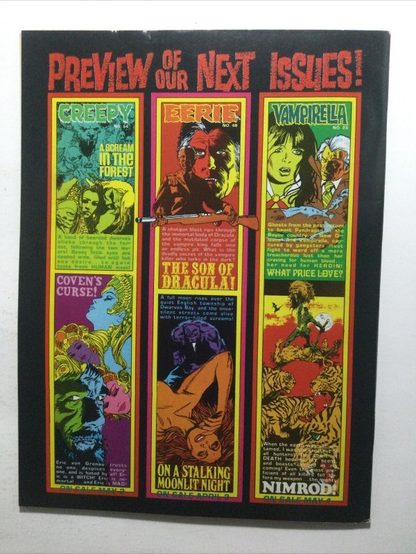 Vampirella 24 May 1973 Fine Fn 6.0 Warren Magazine