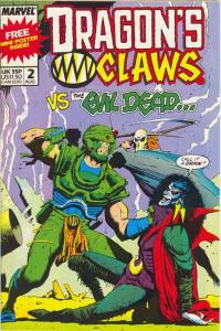 Dragon's Claws #2 FN ; Marvel UK