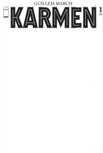 Karmen #1 2021 Blank Cover C Image Comics BL03