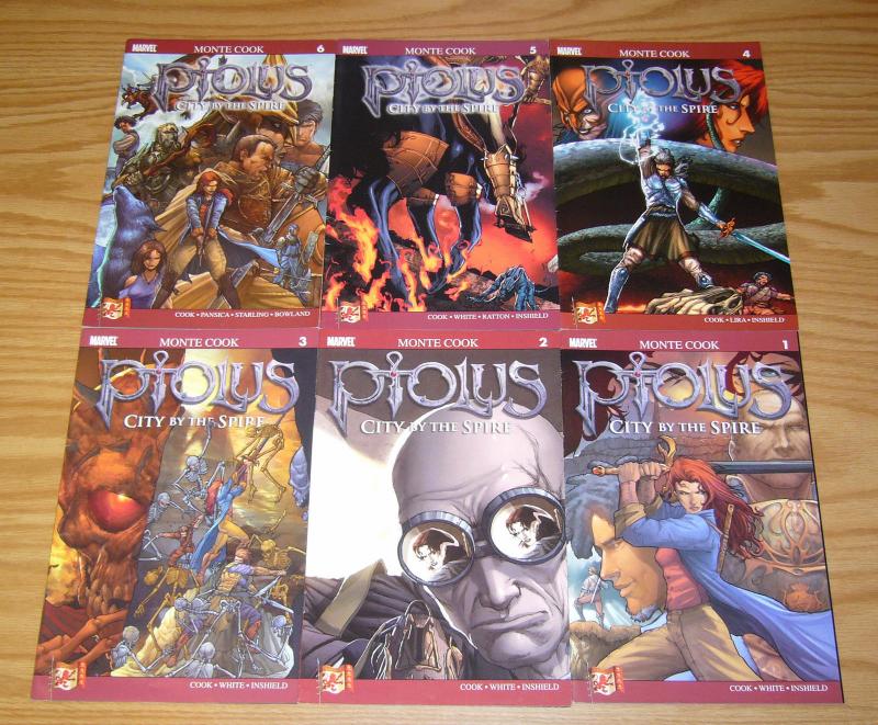 Monte Cook's Ptolus: City by the Spire #1-6 VF/NM complete series - marvel/dabel