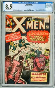 The X-Men #5 (1964) CGC 8.5! OWW Pages! 2nd Appearance of the Scarlet Witch!