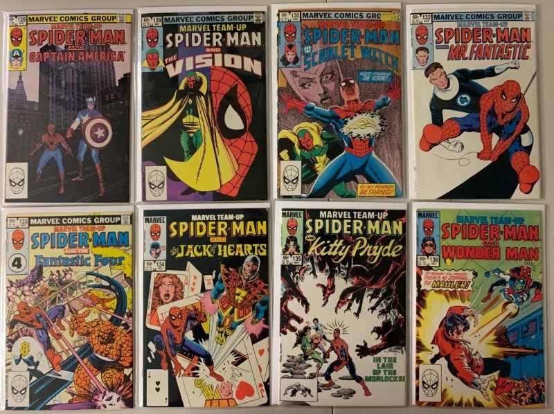Marvel Team-Up lot #120-150 + Annual Marvel (average 8.0 VF) 28 diff (1982-'85)