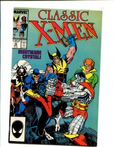Classic X-Men #15 - Arthur Adams Cover Art! (9.0/9.2) 1987
