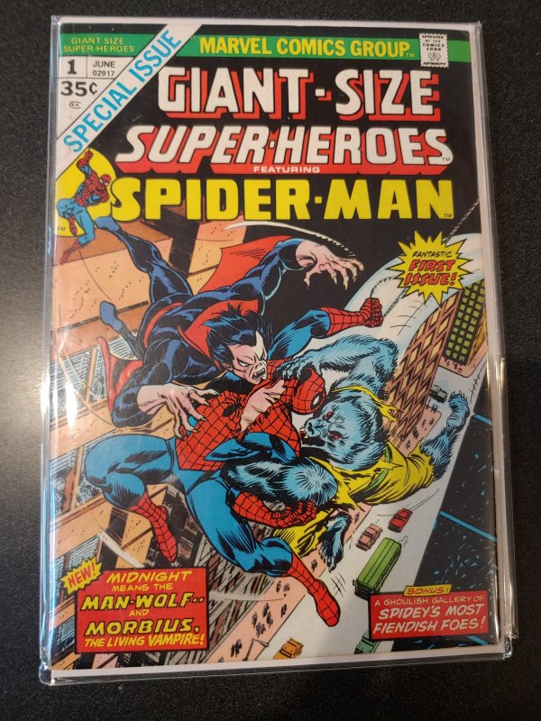 Giant-Size Super-Heroes 1 Spider-Man early appearance of Morbius