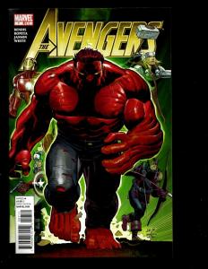 Lot Of 7 The Avengers Marvel Comics # 1 3 4 6 7 8 9 Iron Man Heroic Age SM12 