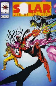 Solar, Man of the Atom #37 FN; Valiant | save on shipping - details inside