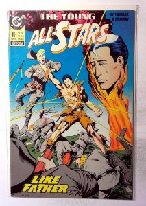 Young All-Stars #10 1988 DC Iron Munro Hawkman TNT Starman Liberty Belle Comic