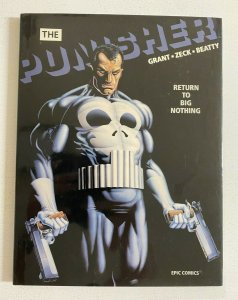 Punisher Return to Big Nothing #1 HC Hardcover 1st Print Marvel 4.0 VG (1989) 
