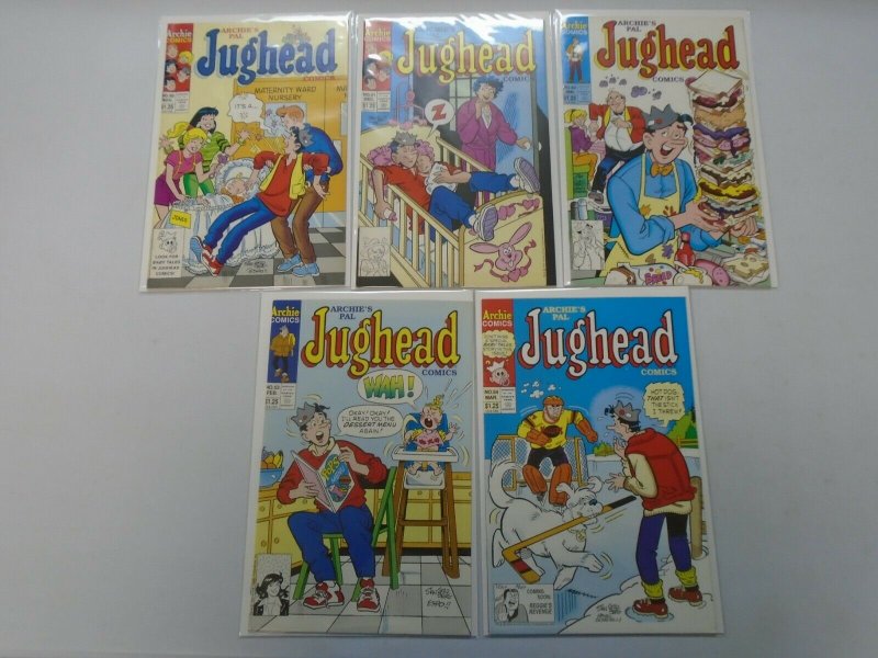 Early Archie Comics Jughead Comic lot 37 different from #4-54 8.0 VF (1988-94)