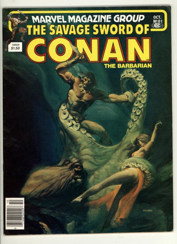 The Savage Sword of Conan #81 (1982)
