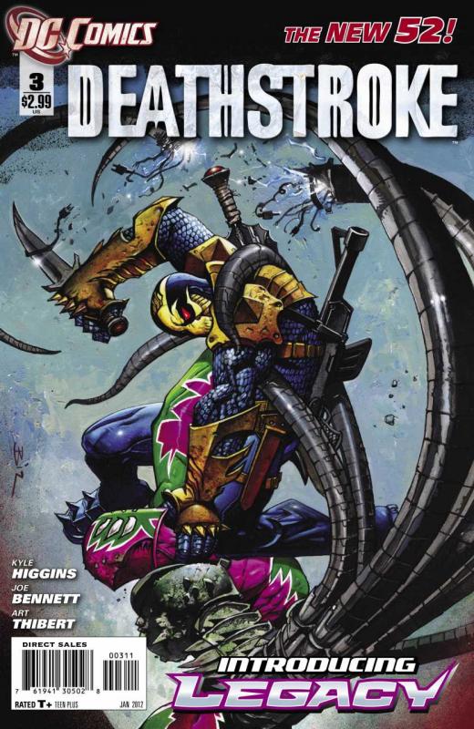 Deathstroke #3 (VF/NM) 2011 DC Comics ID#000