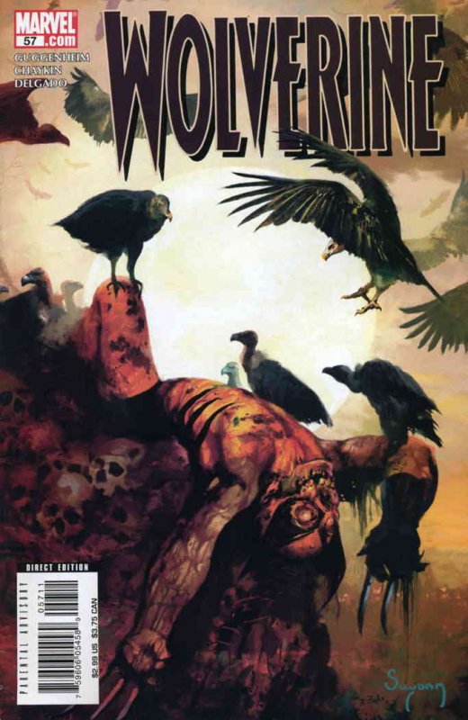 Wolverine (Vol. 3) #57 VF/NM ; Marvel | Arthur Suydam Zombie Cover