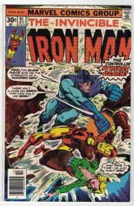 IRON MAN 91 VF-NM Oct 1976 Gerry Conway, George Tuska