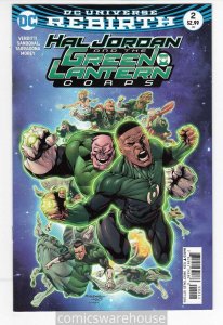 HAL JORDAN AND THE GREEN LANTERN CORPS (2016 DC) #2 NM A92041