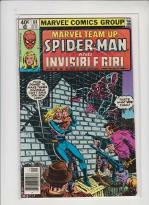 MARVEL TEAM-UP #88 SPIDER-MAN and INVISIBLE GIRL  MARVEL / MID QUALITY