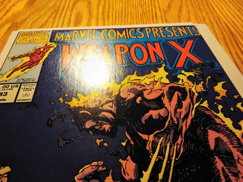 Marvel Comics Presents #83 Direct Edition (1991)