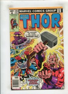 THOR #286 (8.0) MAYHEM UNDER MANHATTAN!! 1979