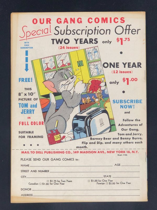 Our Gang Comics #26 (1946) FN/VF