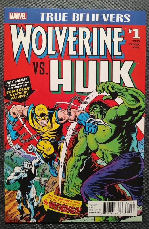 True Believers: Wolverine vs Hulk (2017)