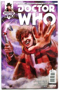 DOCTOR WHO #4 A, NM, 4th, Tardis, 2016, Titan, 1st, more DW in store, Sci-fi