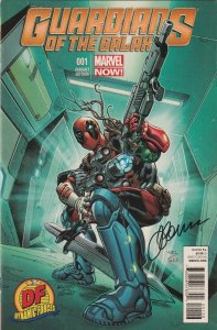 Guardians Of The Galaxy # 1 Dynamic Forces Variant Signed # NM- Marvel 2013 [P5]