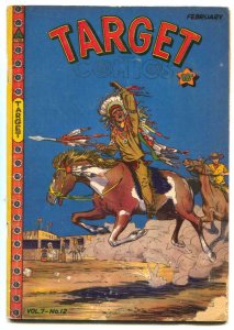 Target Vol. 7 #12 1947-Targeteers-Chameleon-western cover VG-