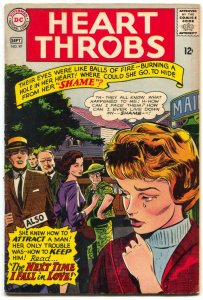 Heart Throbs #97 1965- DC Romance- SHAME FN+