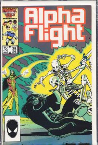 Alpha Flight #35 (1986) Alpha Flight