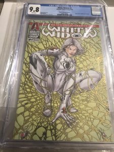 2018 Absolute Comics White Widow #1 Gold Foil Homage Edition Variant CGC 9.8