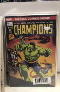 Champions #1 Dynamic Forces Cover (2016)