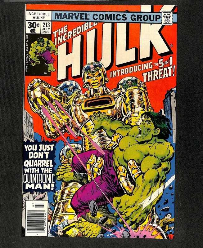 Incredible Hulk (1962) #213