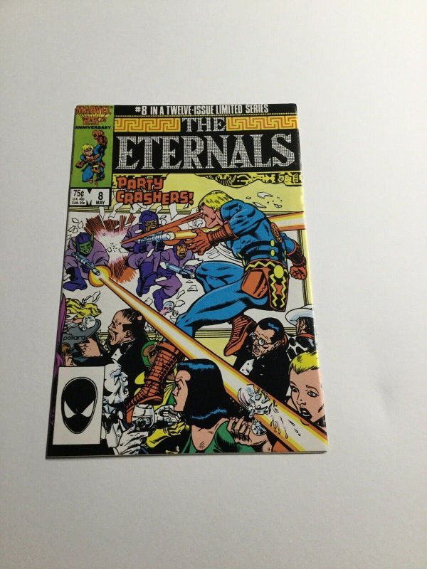 the eternals 8 in a 12 issue series nm near mint marvel