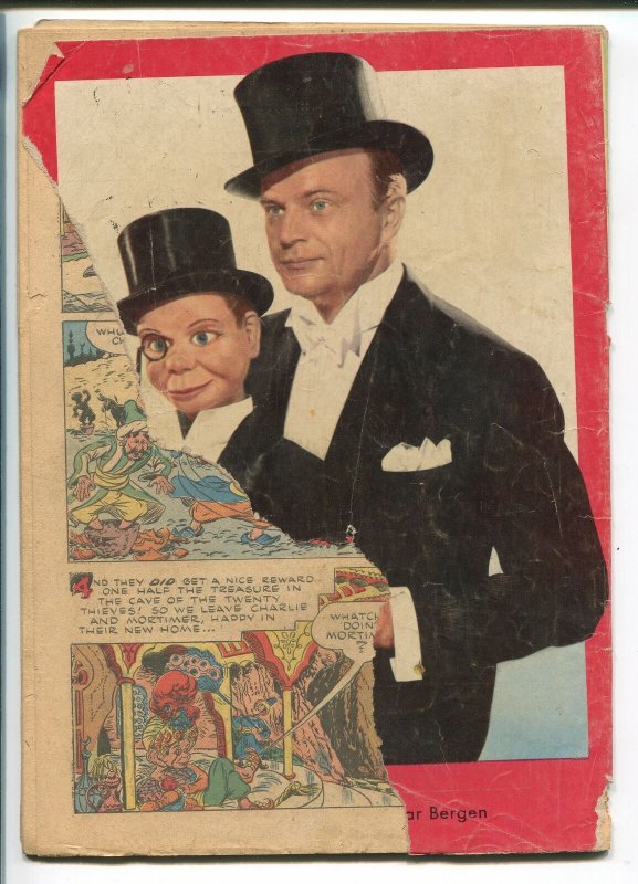 CHARLIE MCCARTHY-#171-1947-FOUR COLOR-TWENTY THIEVES-good minus