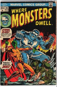 Where Monsters Dwell #20 (1973) Klagg