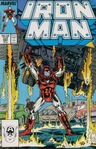 Iron Man (1st Series) #222 VF ; Marvel | David Michelinie