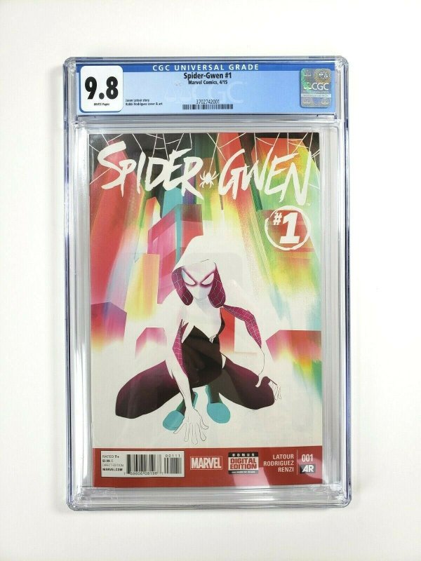 SPIDER-GWEN #1 CGC Grade 9.8 Marvel Comics 2015