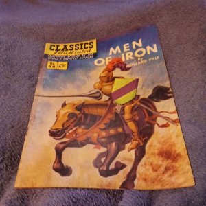 CLASSICS ILLUSTRATED #88 October 1951 HRN 89 Men Of Iron Howard Pyle 1st print