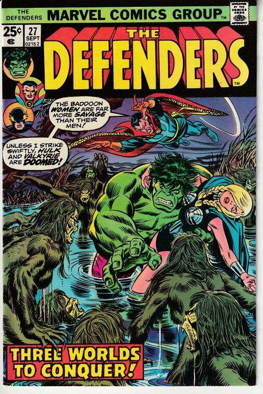 Defenders(vol. 1) # 27 Guardians of The Galaxy ! Starhawk cameo