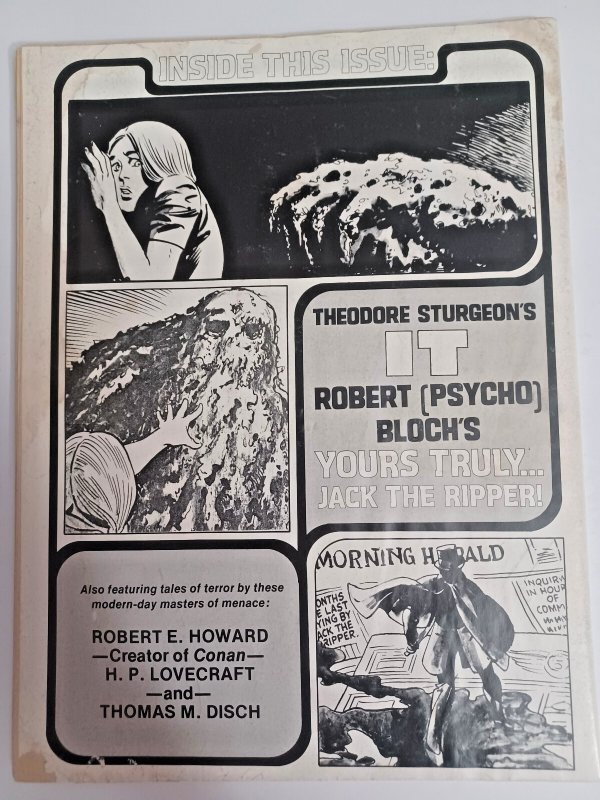 Masters of Terror #1 - Steranko - Horror Magazine - 1975 - VG