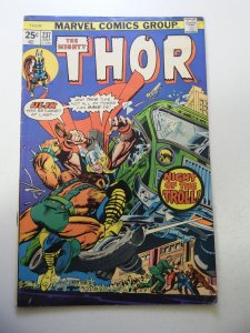Thor #237 (1975) VG Condition moisture stain
