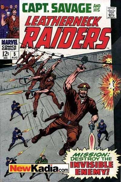 Captain Savage and His Leatherneck Raiders #5, VG+ (Stock photo)