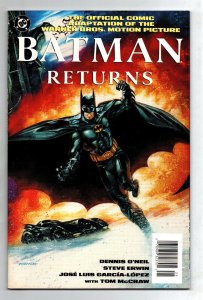 Batman Returns Official Adaptation of Motion Picture -Prestige newsstand-1992-NM