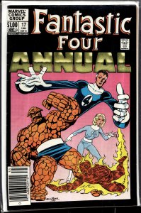Fantastic Four Annual #17 Newsstand Edition (1983) Fantastic Four