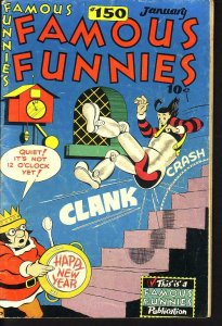 FAMOUS FUNNIES #150 BUCK ROGERS EGYPTIAN COLLECTION '46 VG