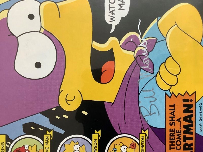 Simpsons Comics and Stories #1 (1993, Bongo) Autographed by Bill Morrison! NM/MT