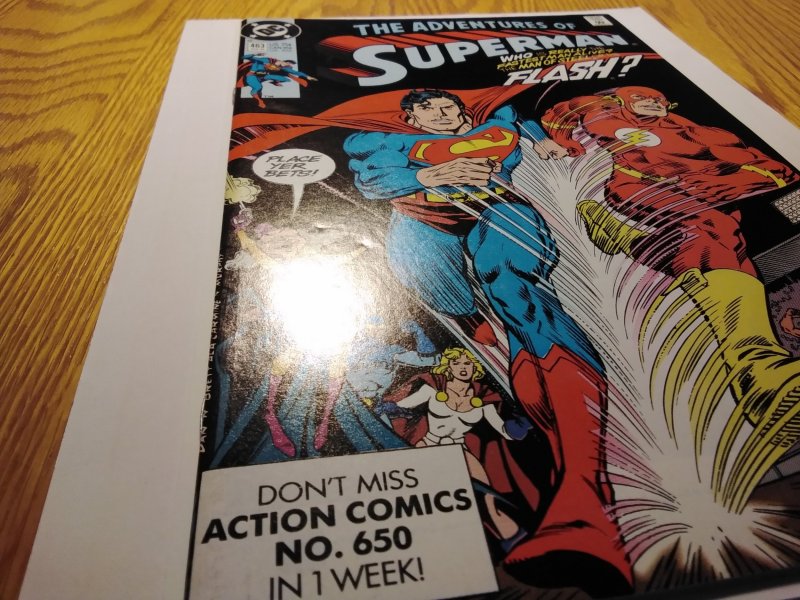 Adventures of Superman #463 (1990)