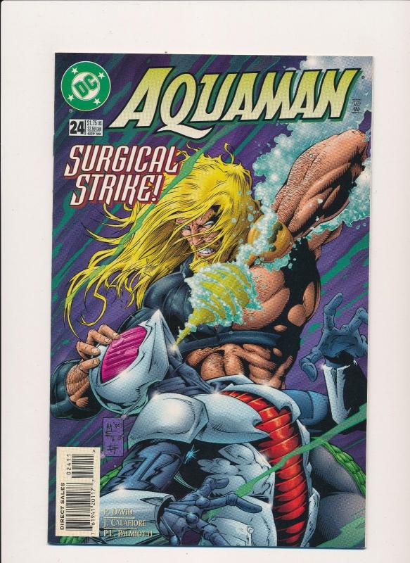 DC Comics AQUAMAN #20,21,24,25,26 (lot of 5 Comics) 1996  ~VF (HX599)