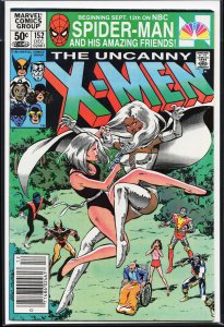 The Uncanny X-Men #152 Newsstand Edition (1981) X-Men